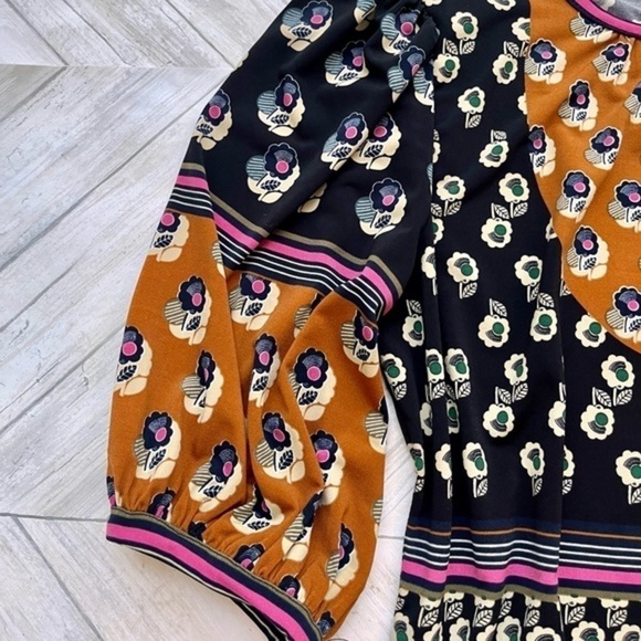 MAX STUDIO BOHEMIAN BIB STYLE DRESS | SIZE SMALL - Picture 2 of 5